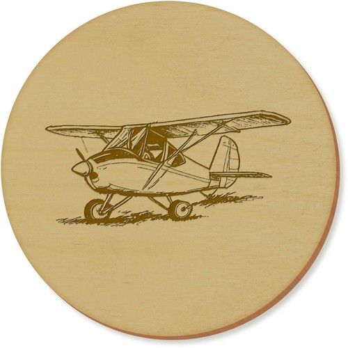 Microlight aircraft coaster - 'microlight,