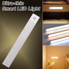 Magnetic Strip Light LED PIR Motion Cabinet Closet Lamp Warm/Cold/Neutral White