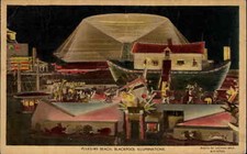 LINEN Postcard Pleasure Beach