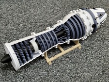 3D Printed Turbofan Engine Model Jet Aircraft Engine