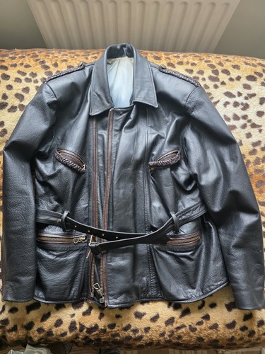 Old school leather - old,