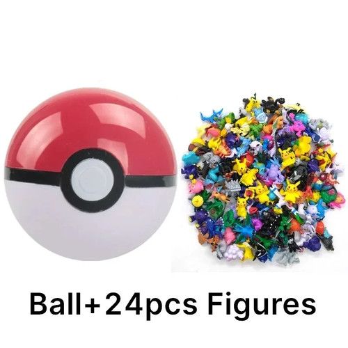 Pokemon 7cm pokeball with - pokemon,
