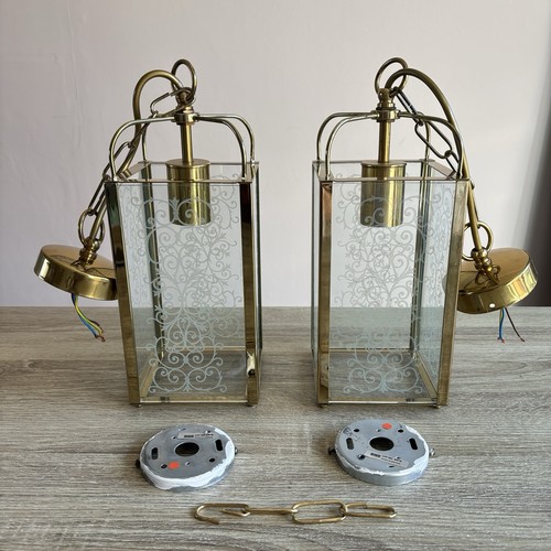 Vintage bhs brass pendant - brass,