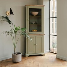 Florence corner glass display - glass,