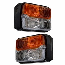 Massey Ferguson MF 275,MF 398 Tractor Front Indicator Lamp Light Pair with bulbs