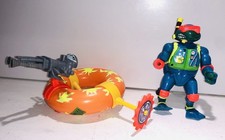 Teenage Mutant Ninja Turtles Scuba Divin Raph Figure 1994 Sewer Surfing Tube