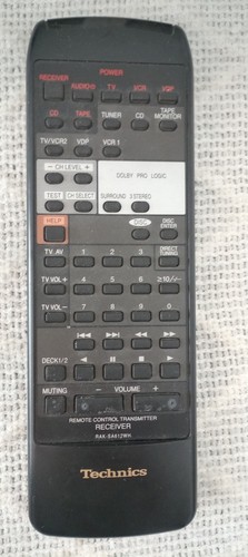 Technics rak sa612wh - technics, remote