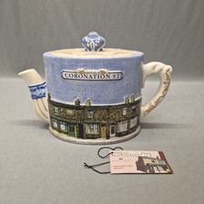 Vintage Coronation Street Teapot - Annie Rowe