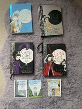 Goth Girl Books 1-4 by Chris Riddell Plus 3 Mini Books Ghost - Fright - Fete
