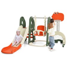 6 in 1 Kids Playground Slide