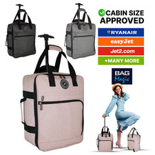 EasyJet Underseat Cabin Bag 45x36x20cm Wheeled Holdall Lightweight Cabin Luggage