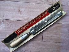 VINTAGE OREGON CHAINSAW 80 CHAIN FILE GUIDE HOLDER 5MM SHARPENER OMARK P/N 12204