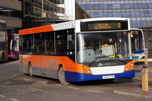 Centrebus yh63cxb peterborough - centrebus,