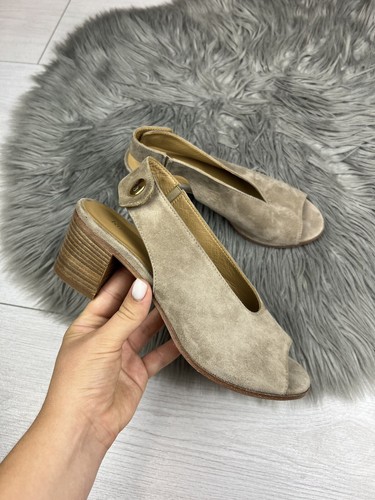 Russell bromley taupe suede - &,