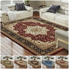 New Luxury Modern Large Traditional Area Rugs Bedroom Living Room Hallway Runner