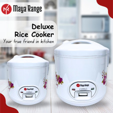 1.8L To 2.8L Deluxe Rice Cooker Non-Stick Pot Auto Shut Off Keep Warm 700W-1000W