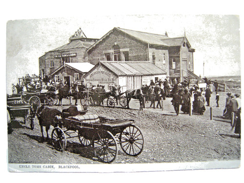 Postcard uncle toms cabin - postcard.,