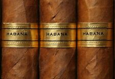 Art Poster Habana Cigars  Havana Cigar  Print