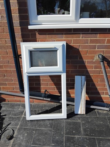 Upvc double glazed window with - glazed,