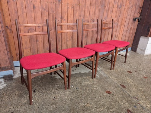 Teak dining chairs - teak, vintage