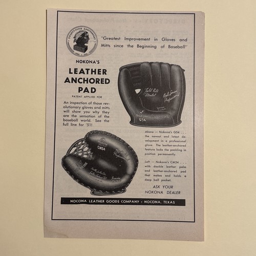 Nokona gloves bob lemon - gloves,