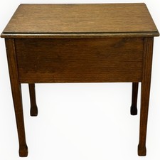 Vintage sewing box table - box,