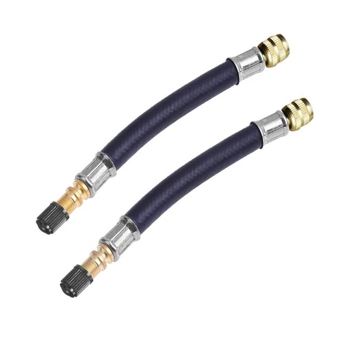 Tire valve extension adapter - valve,
