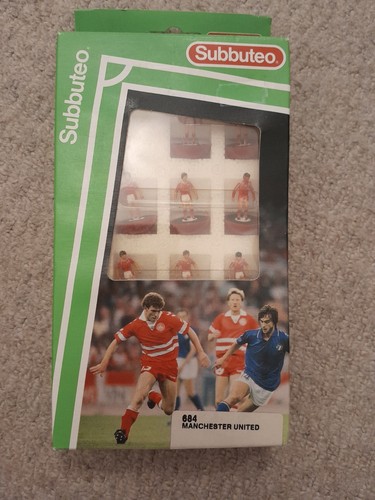 Vintage subbuteo team - team, players
