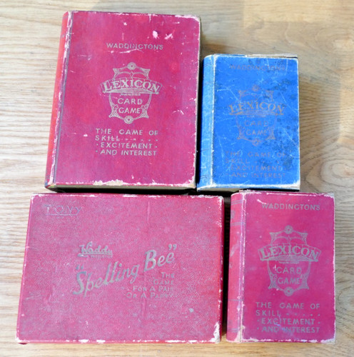 Waddington lexicon decks - 4,