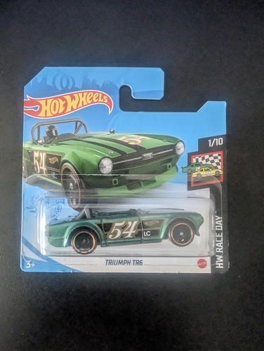 Hotwheels triumph tr6 - tr6, (green)