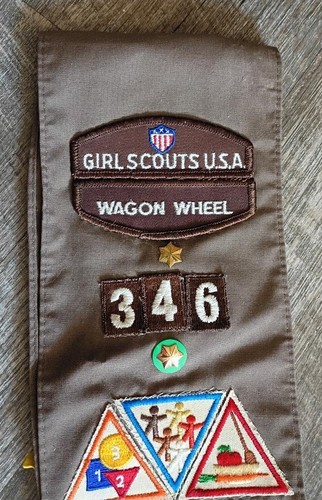 Vtg 1980s girl scouts brownies - vtg,