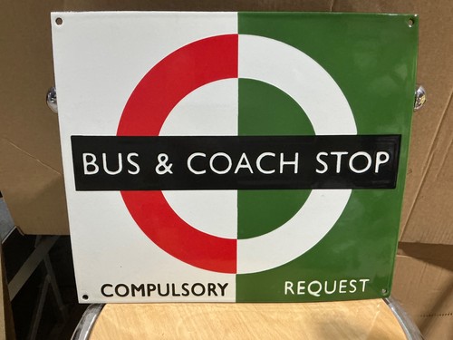 Bus coach stop vintage - &,
