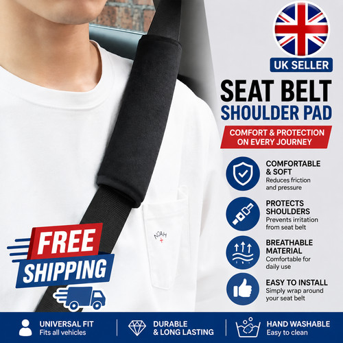 Car seat belt cover - 2,