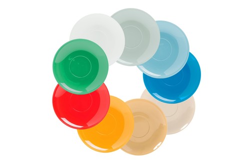 Saucers set shatterproof - saucers,