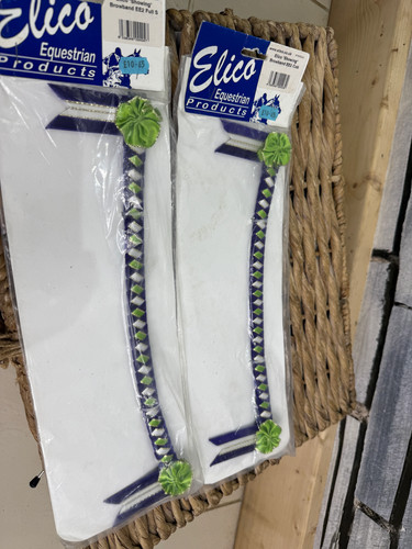 Show velvet browband - show, with