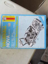 VAUXHALL NOVA 1983-93  HAYNES WORKSHOP MANUAL