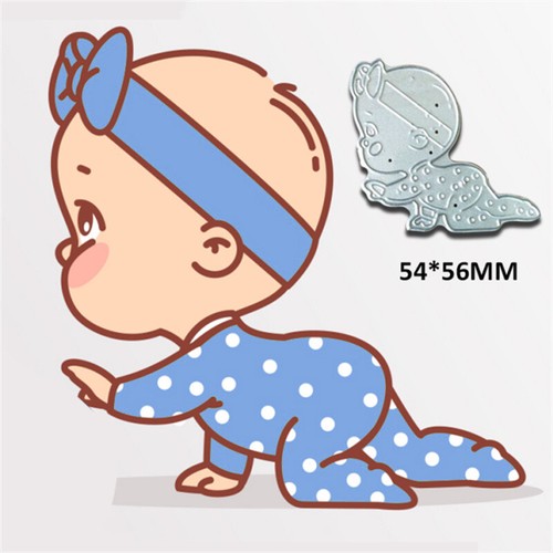 Baby infant crawling metal - baby,