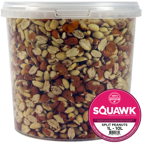 Squawk split peanuts wild - squawk,