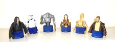6 x Star Wars Japanese Figures / Figurines Bottle Caps - Pepsi
