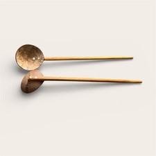 Handmade coconut shell spoon