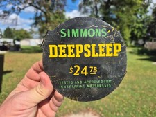 Vintage 1920s Tin Metal Clip