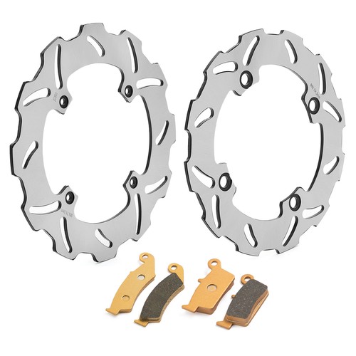 Solid brake disk rotors - brake, pads