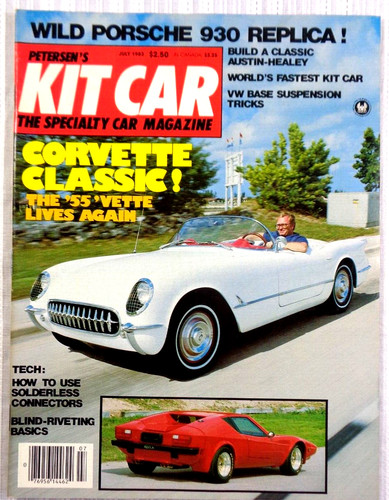 Kit car magazine july - magazine, 1983