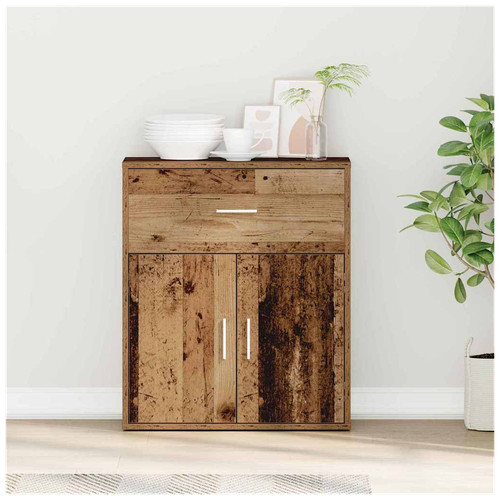 Sideboard 60x31x70cm old wood - 60x31x70cm,
