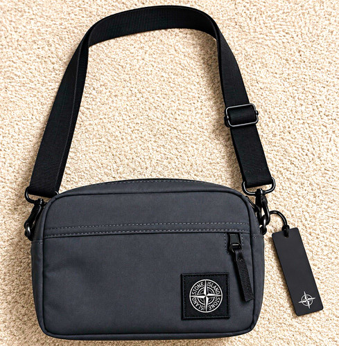 Stone island grey crossbody - grey,