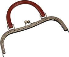 Metal Purse Frame 10.6" Kiss