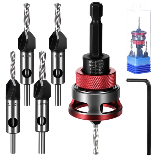 6pcs countersink drill bit set - 6pcs,