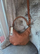 BIBA BOLSO BROWN/TAN LEATHER