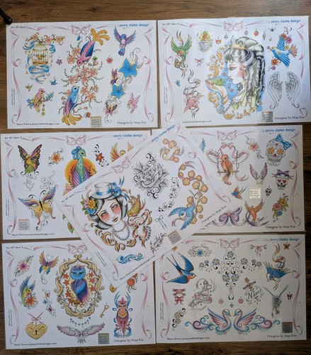 Set laminated jenny clarke - jenny,