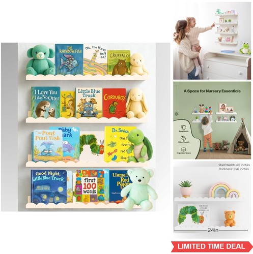 Scalloped floating book - scalloped,